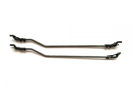 Chevy Rear Door Latch To Handle Rod 4 Door Sedan, 1955-1957