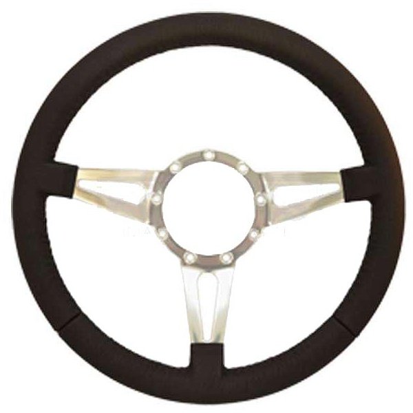 1979-82 Ford Mustang Steering Wheel Kit | Perforated Black Leather | S