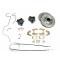 Chevy Disc Brake Kit, Rear, For 9 Ford Rear End, 1955-1957