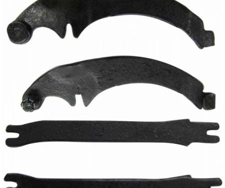 Chevy Rear Emergency Brake Shoe Lever Set, 1955-1957