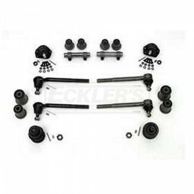 Full Size Chevy Mini Front End Suspension Rebuild Kit, WithPolyurethane Bushings, Except Wagon, 1963-1964