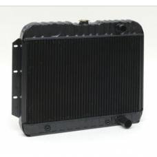 Full Size Chevy 4-Core Radiator, For Cars With Automatic Transmission, 348ci, 1959