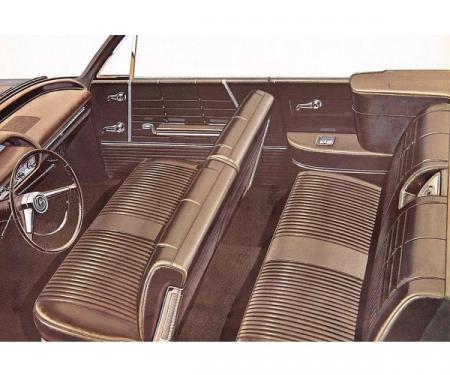 Full Size Chevy Seat Cover Set, Impala Convertible, 1964