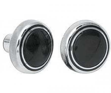 Full Size Chevy Radio Volume & Tuning Knobs, 1969-1970