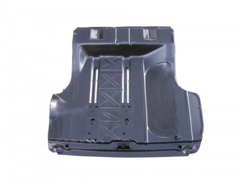 Chevy Trunk Floor Pan, Used With Wider Wheelwells, 1955-1957