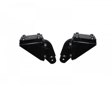 Chevy Convertible Top Brackets, Rear, 1955-1957