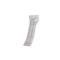 Chevy Left Rear Outer Wheelhouse Middle Section, 2-Door Sedan, 1956-1957