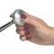 Lokar Shifter for GM TH-350 Automatic Transmission, Single Bend, 6", Chrome Finish, Choice of Knobs