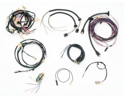 Chevy Wiring Harness Kit, Automatic Transmission, With Generator, Small Block, 2-Door Sedan, 1955