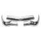 Chevy Front Bumper, Three-Piece Set, Driver Quality, 1956