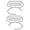 Chevy Window Felt Kit, For Vent Window Delete, 2-Door Sedan, 150, 210, 1955-1957