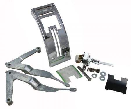 Chevy Deluxe Heater Control Panel Rebuild Kit, 1956