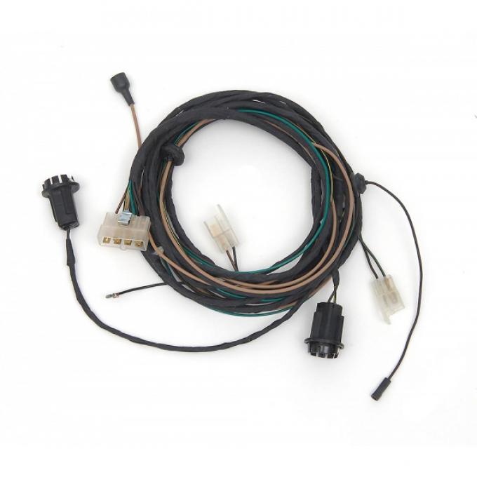 Full Size Chevy Main Rear Body Wiring Harness, 2-Door Bel Air & Biscayne, 1964