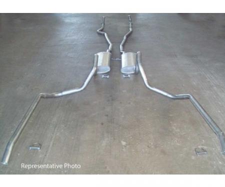 Late Great Chevy - Dual Exhaust System, Small Block, Except Station Wagon, 1971-1974