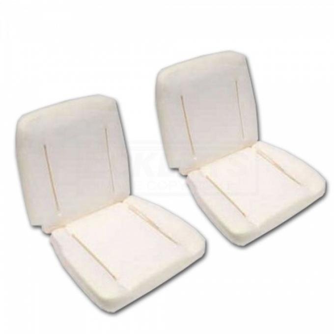 Full Size Chevy Bucket Seat Foam Pair, Super Sport (SS), Impala, 1962-1963