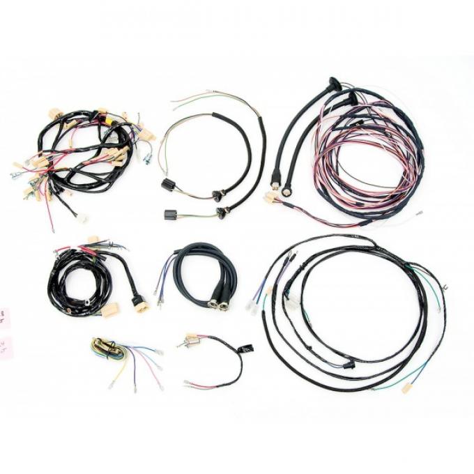 Chevy Wiring Harness Kit, Automatic Transmission, With Generator, Small Block, 2-Door Sedan, 1956
