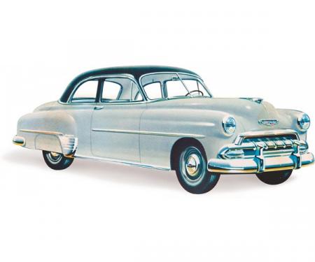 Chevy Vent Glass, Business And Sport Coupe, Styleline Two And Four Door Sedan And Station Wagon, 1949-1952