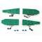 Full Size Chevy Taillight Converstion Kit, LED, Impala, Bel Air & Biscayne, 1959