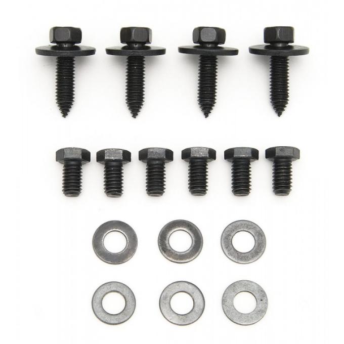 Full Size Chevy Hood Hinge Bolt Kit, 1962-1964
