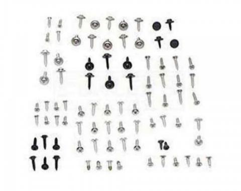 Chevy Bel Air Interior Screw Kit, 4-Door, 1957