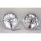 Chevy Headlights, Blue Dot Tri-Bar H-4 Halogen With Turn Signals, 1949-1954