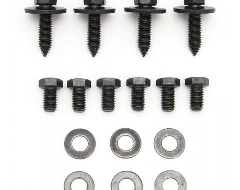 Full Size Chevy Hood Hinge Bolt Kit, 1962-1964