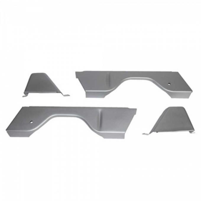Classic Chevy - Cargo Floor Support Baffle Set, Nomad, Sedan Delivery And Wagon, 1955-1957