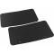 License Plate Pads, High Density Black Foam, Pair, All Years