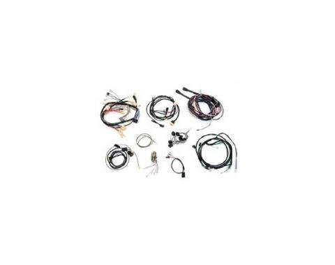 Chevy Wiring Harness Kit, V8, Automatic Transmission, With Generator, 2-Door Sedan, 1957