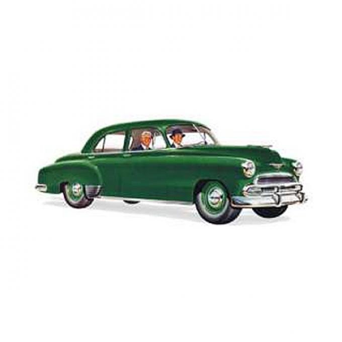 Chevy Quarter Glass, Hardtop And Convertible, 1949-1952