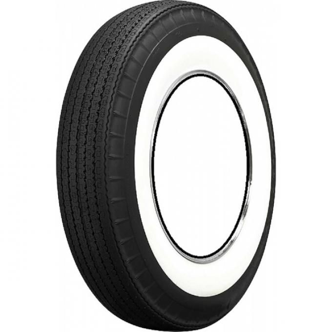 Chevy Tire, Original Appearance, Radial Construction, 6.70 x 15" With 2-3/4" Whitewall, 1949-1954