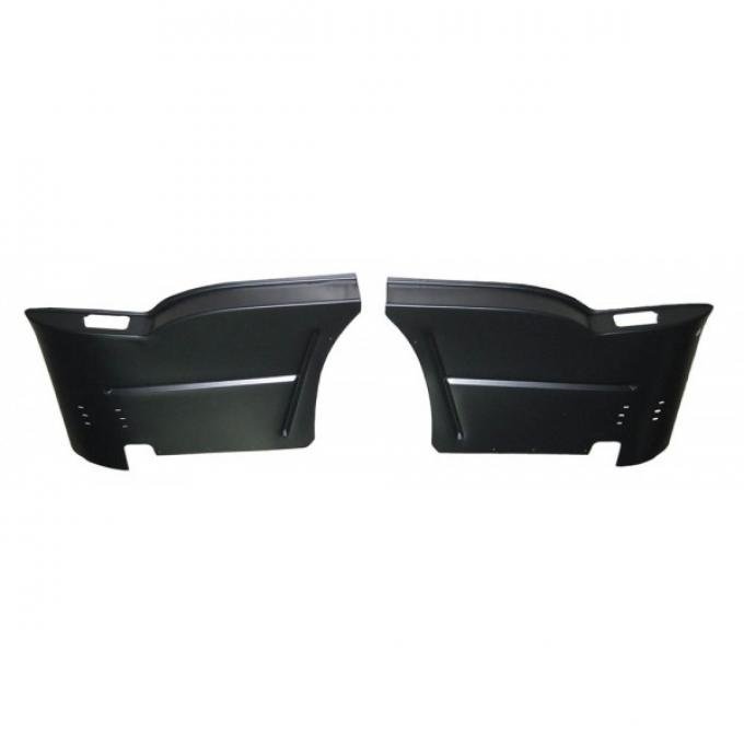 Chevy Cover Assembly Set, Rear Armrest, Hardtop, Good Quality, 1955-1957