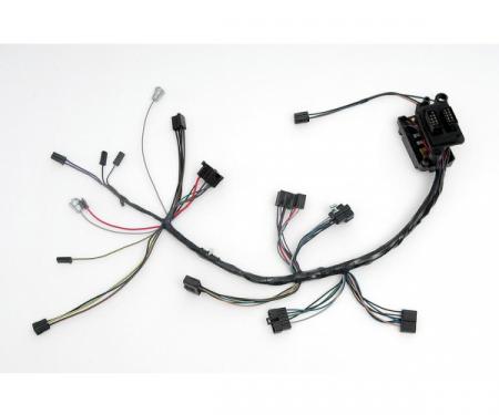 Full Size Chevy Dash Wiring Harness, With Column Shift Automatic Transmission, Biscayne, 1964