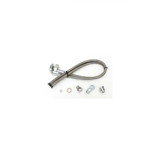 Chevy Power Steering Hose Kit, Stainless Steel Braided, CCI Rack & Pinion, Power Steering Boxes
