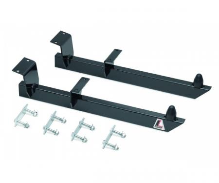 Early Chevy Universal Traction Bars, Black, 1949-1954