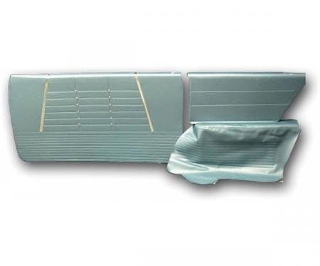 Full Size Chevy Preassembled Door Panel & Quarter Trim Panel Interior Kit Service, Impala Convertible, 1964