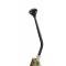 Lokar Shifter for GM TH-350 Automatic Transmission, Single Bend, 8", Midnight Series, Choice of Knobs