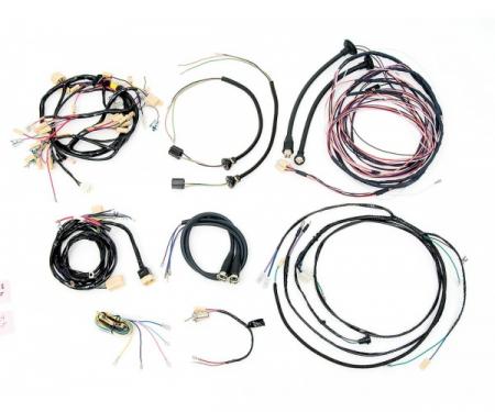 Chevy Wiring Harness Kit, Automatic Transmission, With Generator, Small Block, 2-Door Sedan, 1956