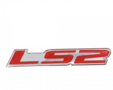 Corvette C6 Domed LS2 Emblem, C6 ZR1 Style, 2005-2007