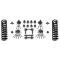 Chevy Front End Rebuild Kit With Rack & Pinion & Stock Springs, 1955-1957