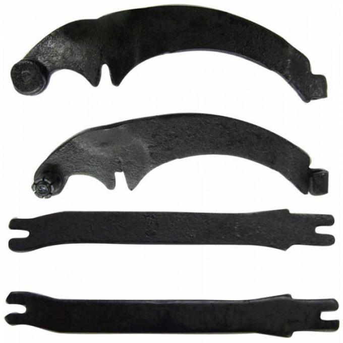 Chevy Rear Emergency Brake Shoe Lever Set, 1955-1957