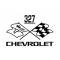 Early Chevy Under Hood Cover, Quietride AcoustiHOOD, 3-D Molded, With Logo, 1953-1954