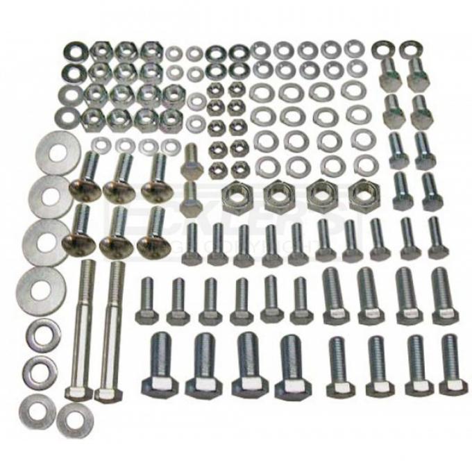 Full Size Chevy Bumper Mounting Kit, Front, Good Quality, 1959