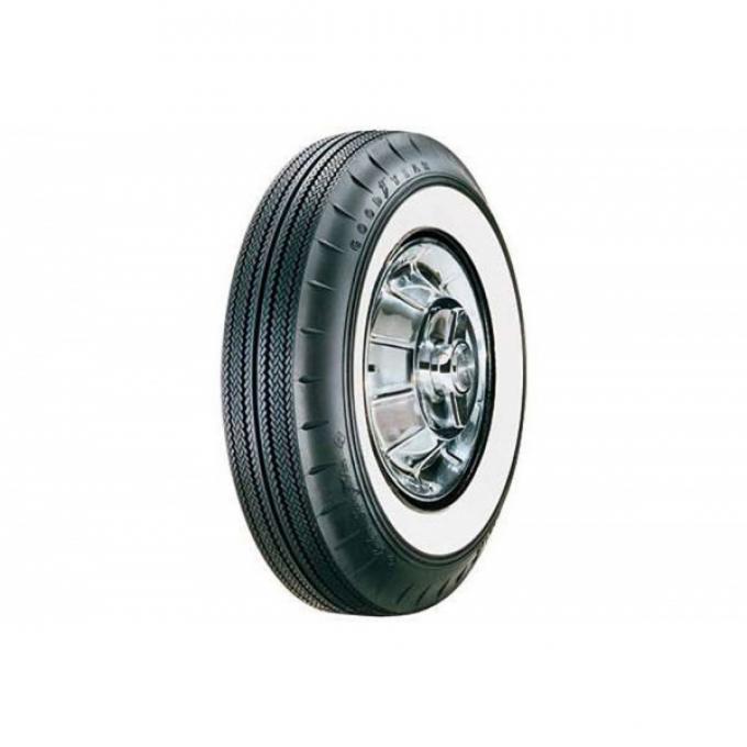 Early Chevy Tire, 6.70/15 With 2-1/4'' Wide Whitewall, Goodyear Bias, 1949-1954