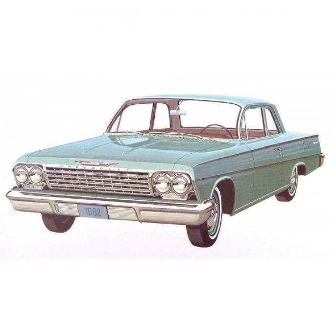 Full Size Chevy Seat Cover Set, 2-Door Sedan, Biscayne, 1962