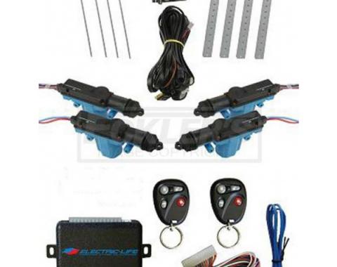 Chevy Power Door Locks, Remote Keyless Entry, 4-Door, 1949-1954