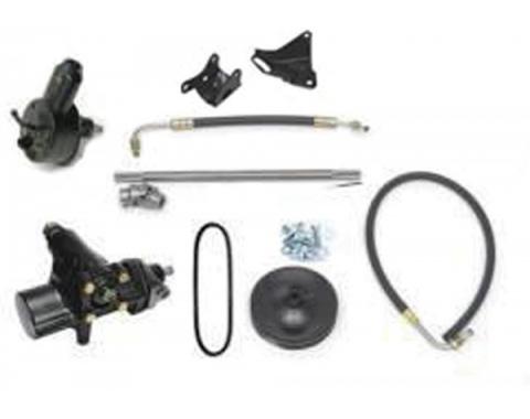 Full Size Chevy Steering Conversion Kit, 500 Series, 348 & 409, 1960-1964