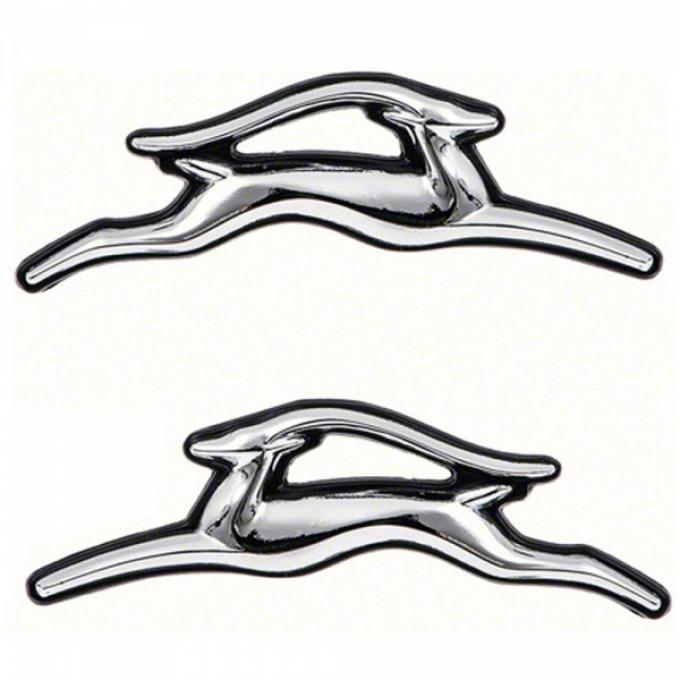 Full Size Chevy Door Panel Emblems, Impala, 1970-1972