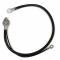 Full Size Chevy Spring Ring Battery Cable, Negative, For Cars Without Air Conditioning, V8, 1964-1965