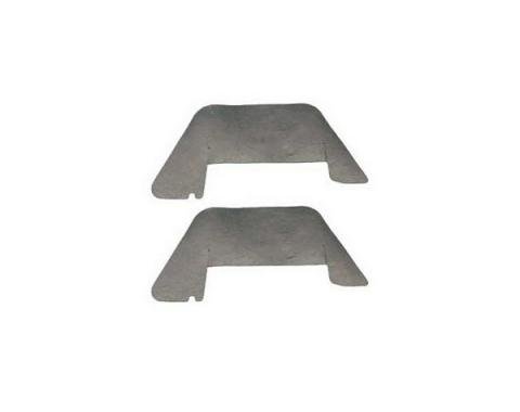 Chevy Control Arm Dust Shields, 1955-1956